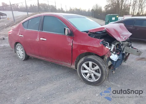 2014 Nissan Versa 1.6 Sv из США, поврежденный, VIN 3N1CN7AP1EL826632